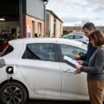 Une scène illustrant : Aide à l'achat de VE neuve jusqu'à 7 600 € pour les gros rouleurs des classes moyennes (6e-8e